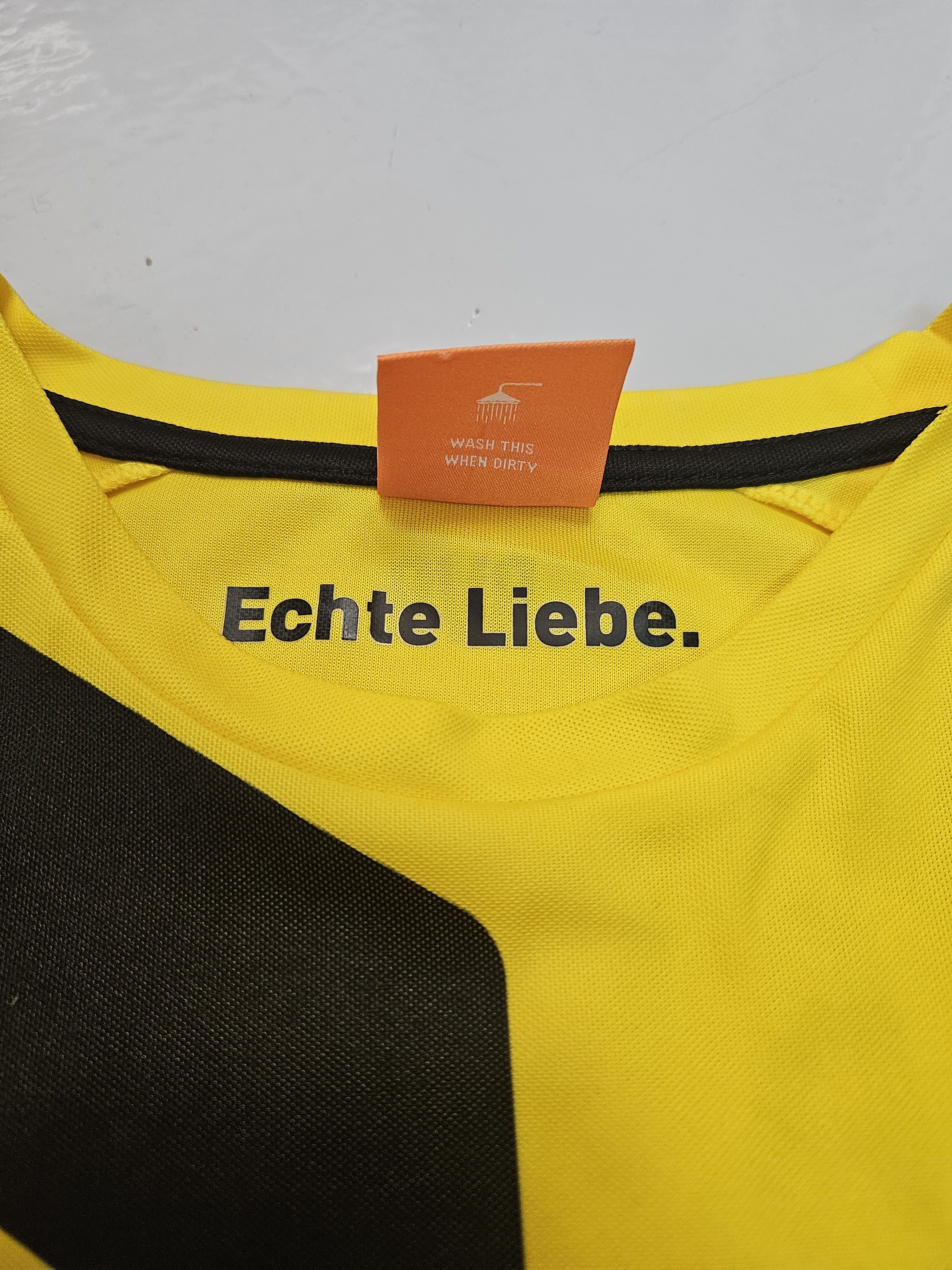 Puma Borussia Dortmund 2014 jersey longsleeve #7 Shinji Kagawa Size US M / EU 48-50 / 2 - 18 Thumbnail