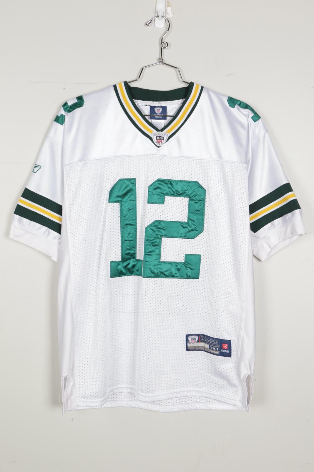 Reebok 2010's Reebok Packers Rodgers #12 Football Jersey Size US L / EU 52-54 / 3 - 1 Thumbnail