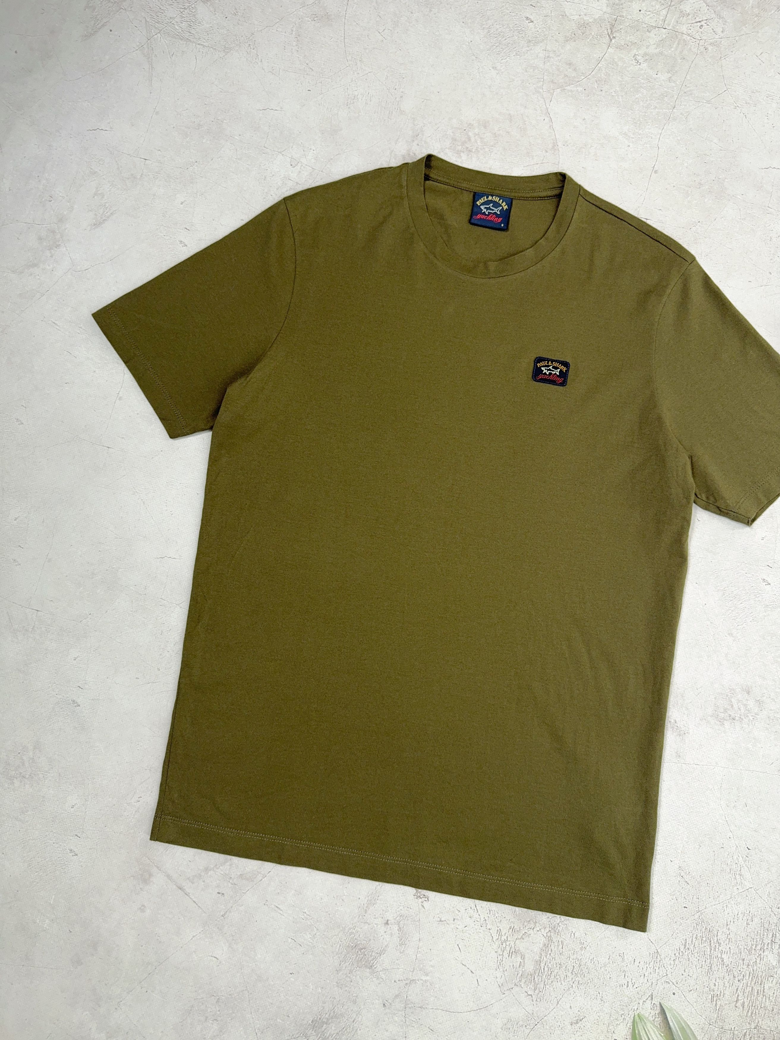Paul & Shark Paul & Shark T-Shirt Khaki Green Size US S / EU 44-46 / 1 - 3 Thumbnail