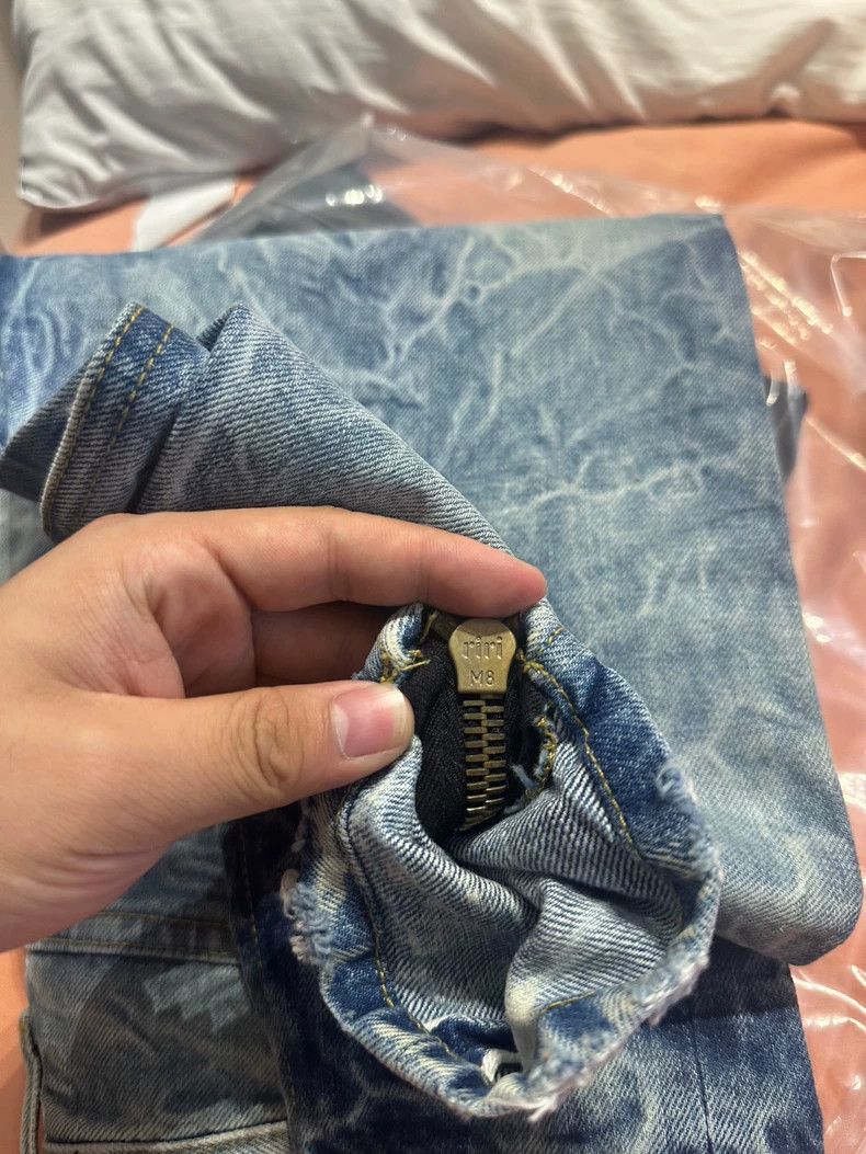 Fear of God Fear of God Blue water corrugated jeans Size US 31 - 8 Thumbnail