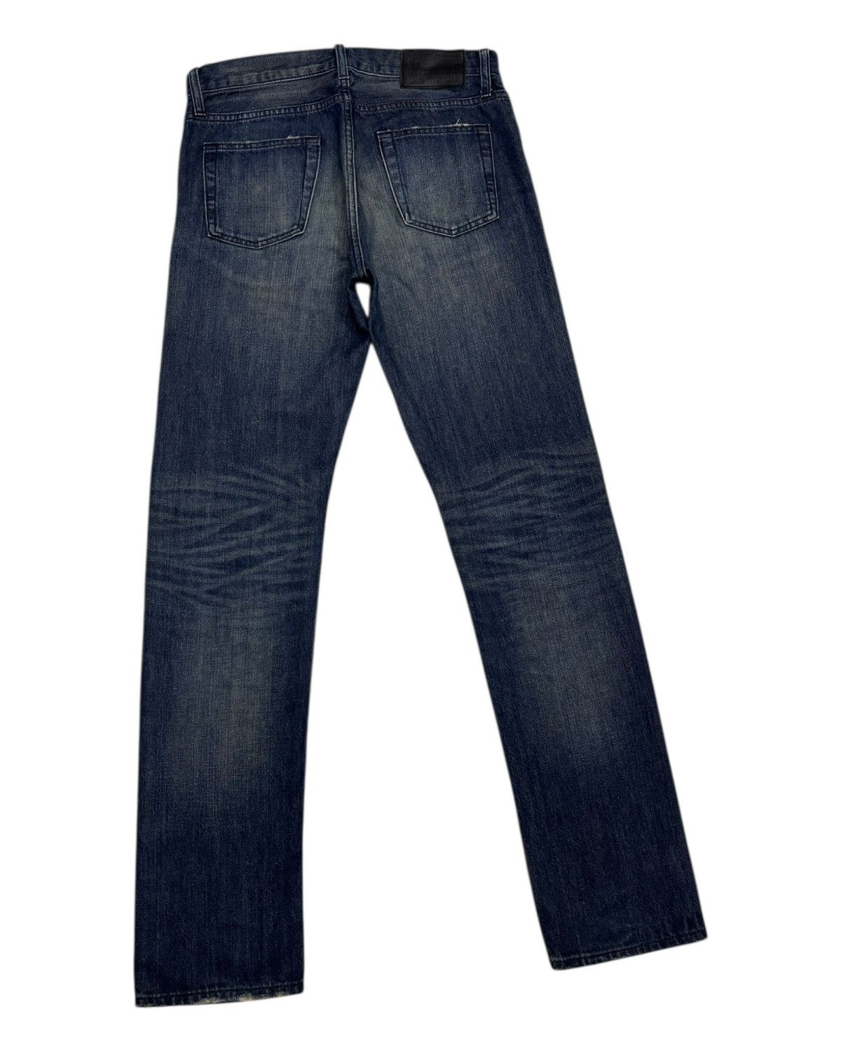 Isamu Katayama Backlash × Japanese Brand 🔥Vintage Japanese Regular Straight Distressed Denim Jeans Size US 32 / EU 48 - 4 Thumbnail