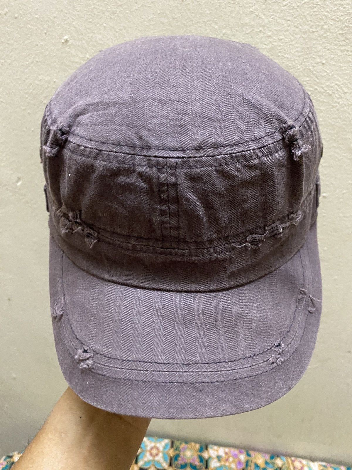 Hysteric Glamour 2000s Cadet hat midwash distressed japan y2k style Size ONE SIZE - 2 Thumbnail