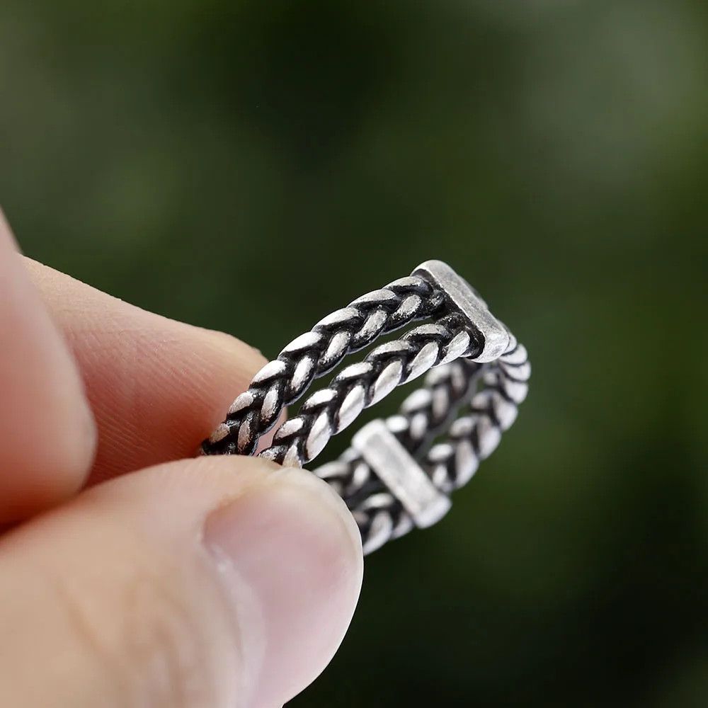 Jewelry Weave Simple Rings Size ONE SIZE - 1 Thumbnail