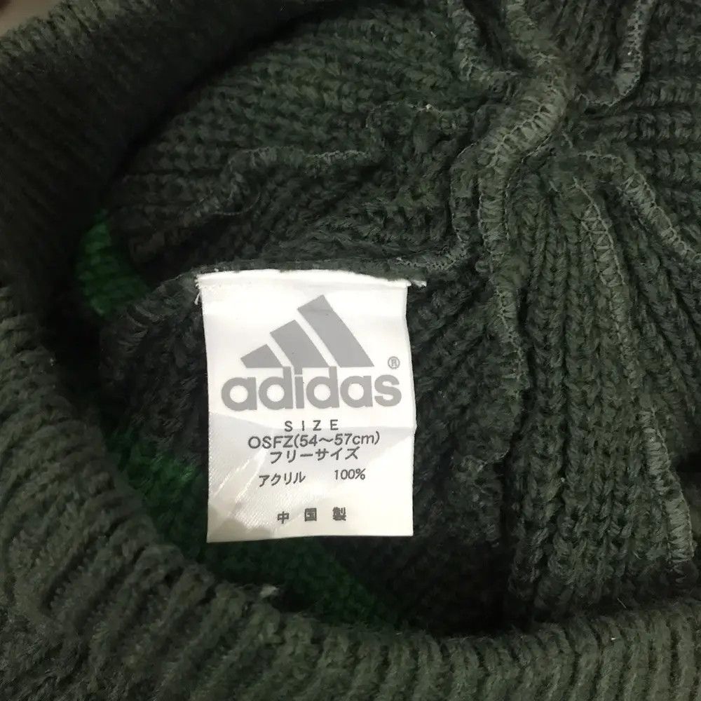 Adidas × Vintage Adidas Knit Beanie Hat Size ONE SIZE - 6 Thumbnail