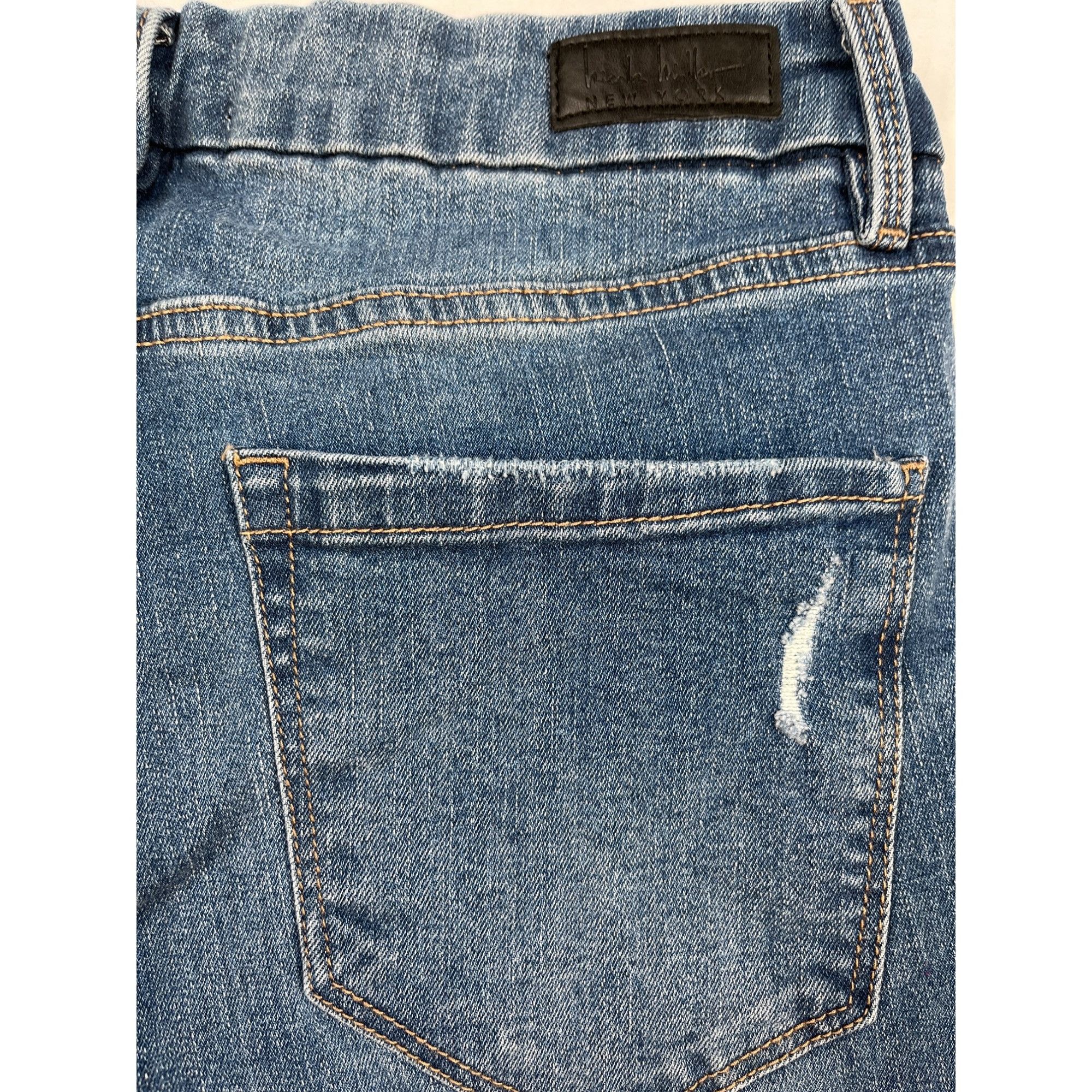 Nicole Miller Nicole Miller Women' Blue Jeans High Rise Boot Size 8 (30x26 Size 30" / US 8 / IT 44 - 3 Thumbnail