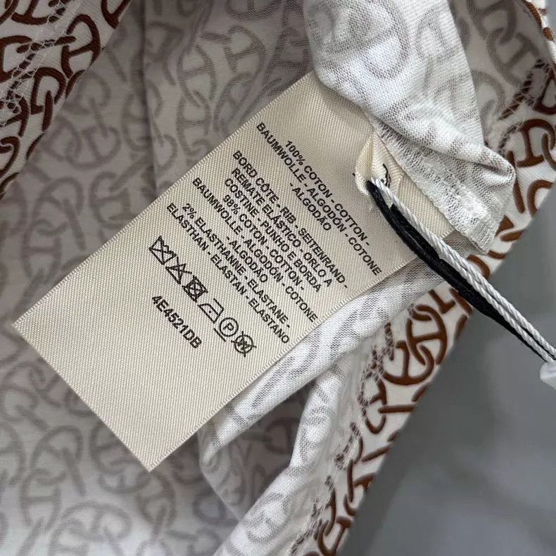 Hermes Hermes Pig nose full-print short-sleeve dress Size XS / US 0-2 / IT 36-38 - 6 Thumbnail