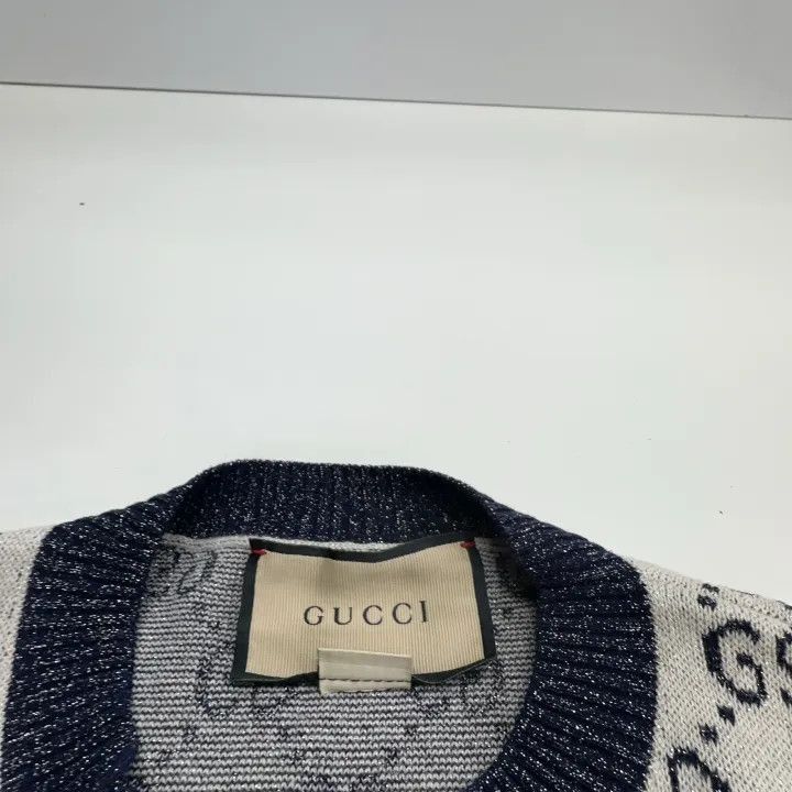 Gucci Gucci Aria Short Sleeve Knit Top-2507 Size M / US 6-8 / IT 42-44 - 4 Thumbnail
