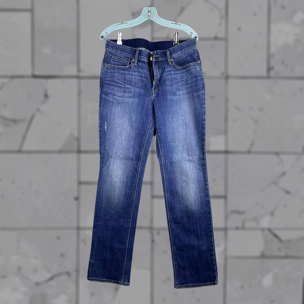 Levi's Levi's Jeans Women's 16 525 Perfect Waist Straight Leg Mid Rise Denim 36x30 Blue 5-Pocket Zipper Button Cotton Blend Spandex Jeans Size 38" / US 16 / IT 52 - 1 Thumbnail