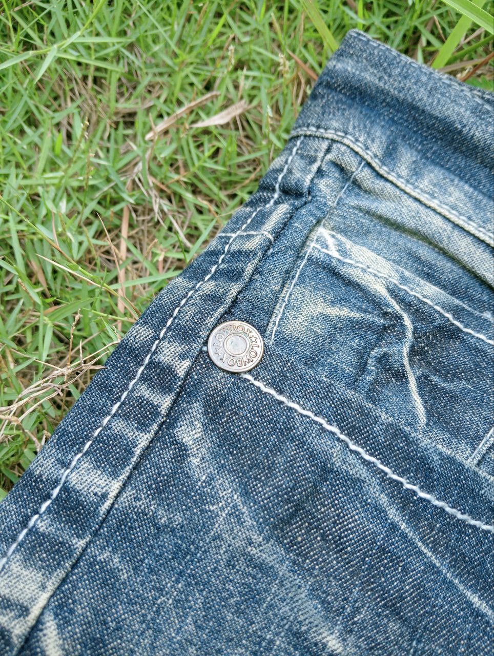 LOWBOX JAPANESE LOWBOX DISTRESSED LOOK JEANS Size US 33 - 5 Thumbnail