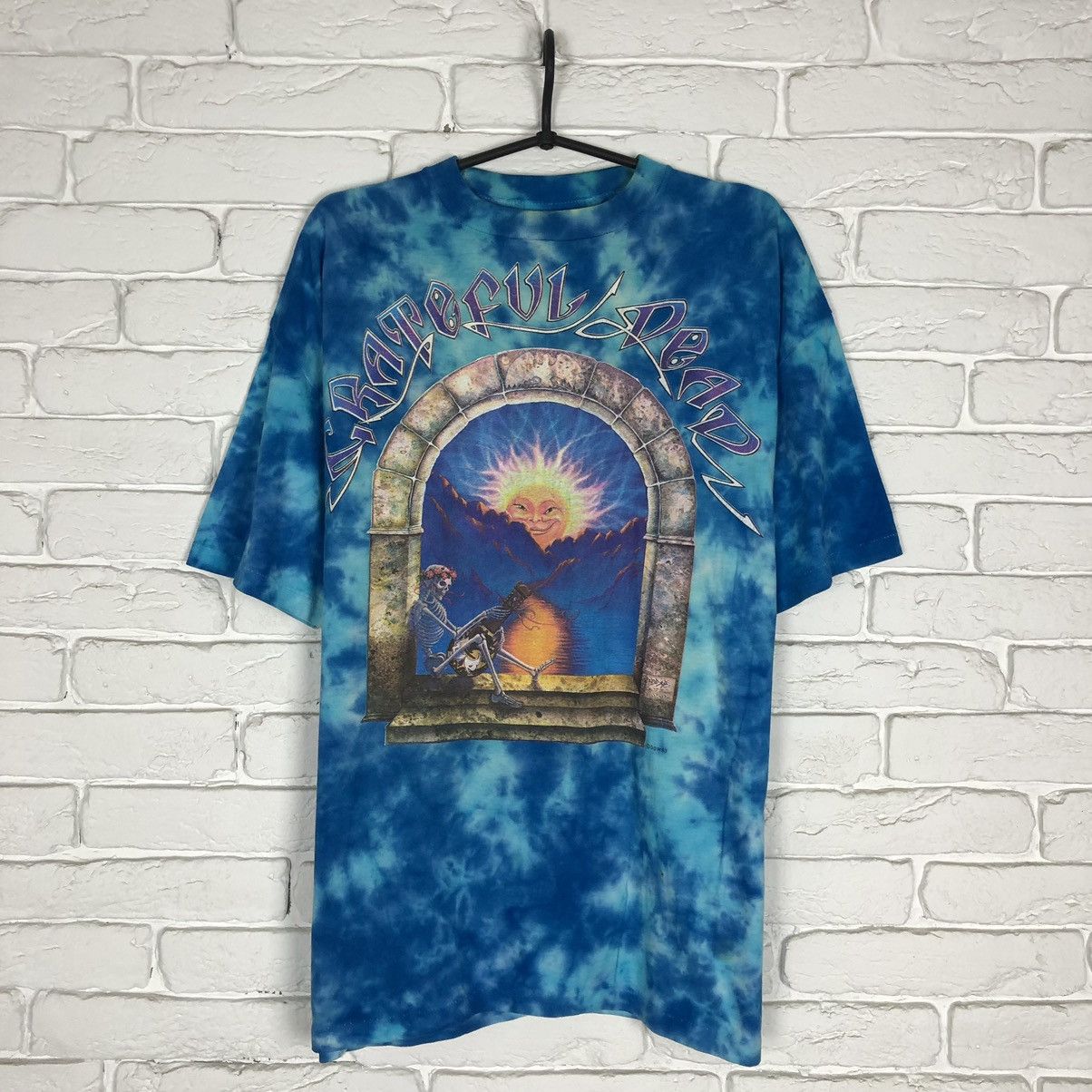 Grateful Dead Greatful Dead 1993 tie dye vintage tee t shirt Size US XL / EU 56 / 4 - 1 Thumbnail
