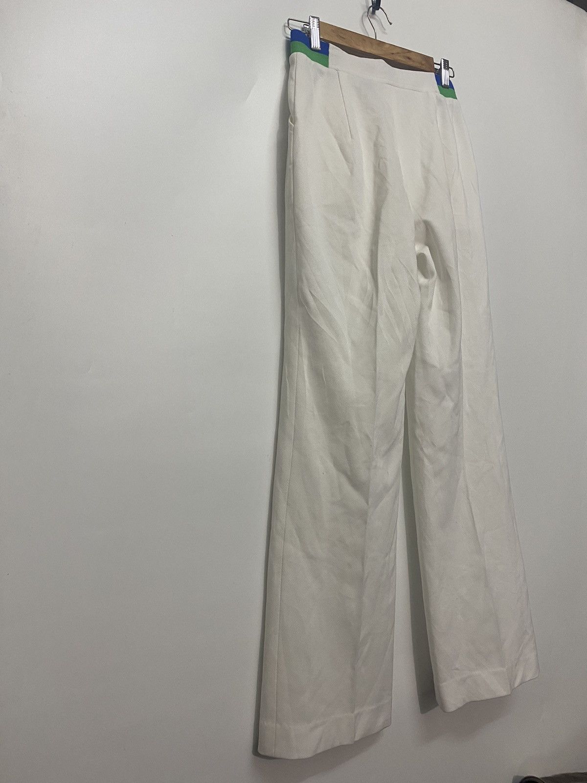 Japanese Brand × Vintage VINTAGE Yonex Tennis Track Pant White Wimbledon Sports Japan Size 26" / US 2 / IT 38 - 6 Thumbnail