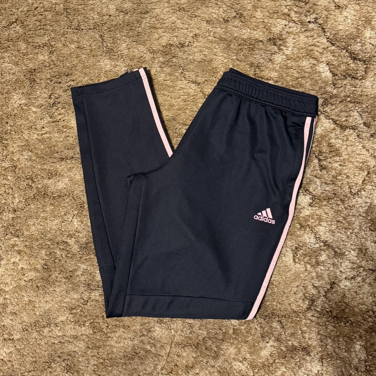 Adidas Adidas Three Stripe Sweatpants Messi Black / Pink XLarge Size US 36 / EU 52 - 1 Thumbnail