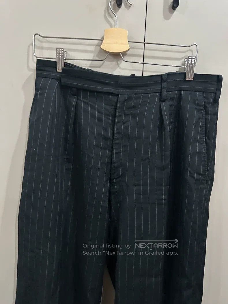 Yohji Yamamoto Yohji Yamamoto size 3 2002aw Pina Bausch Striped Wide Leg T Size US 30 / EU 46 - 2 Thumbnail