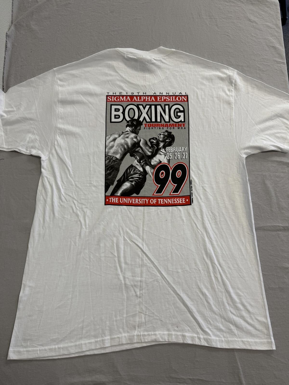 Hanes VTG University of Tennessee Tshirt Boxing Tournament 1999 XL Size US XL / EU 56 / 4 - 3 Thumbnail