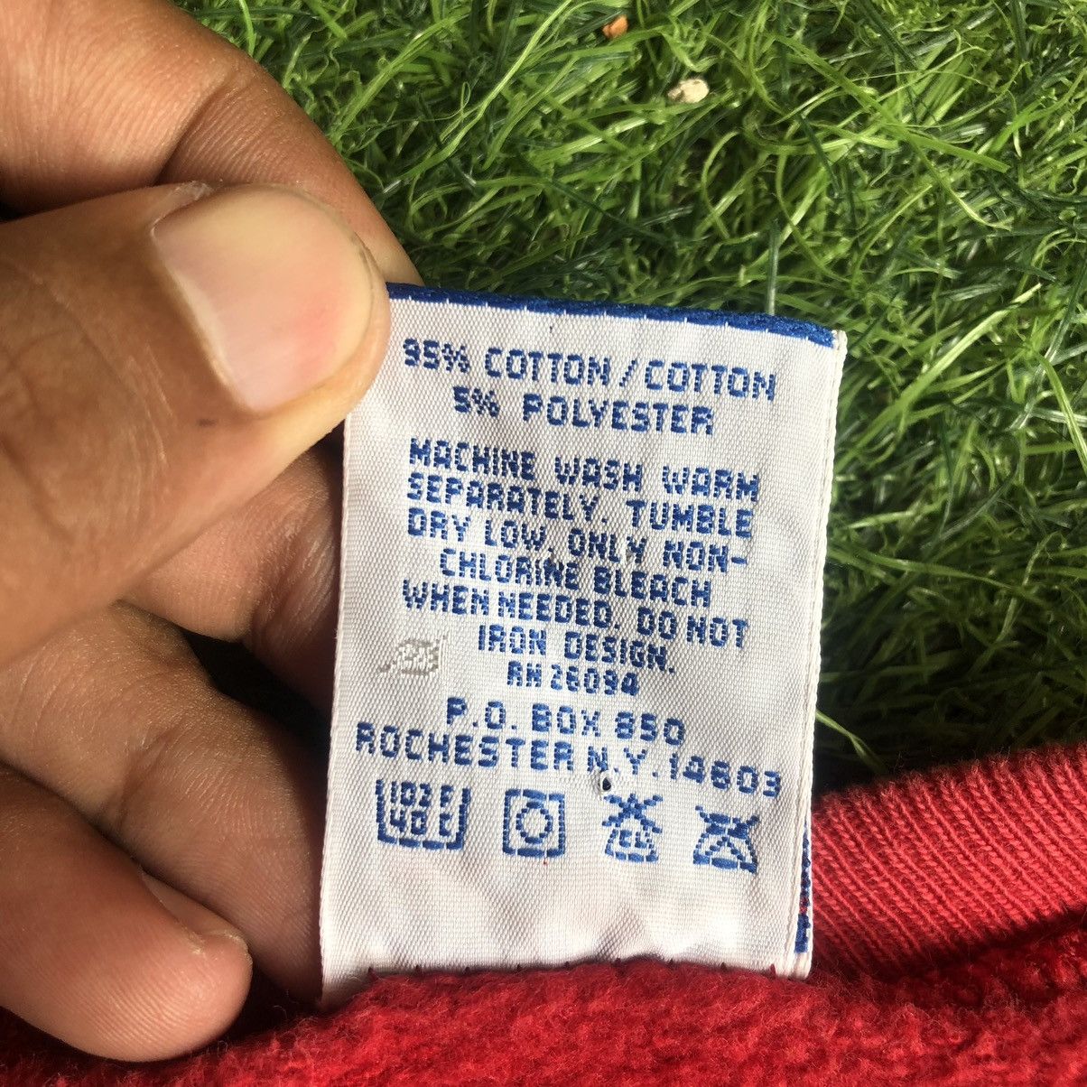 Champion × Vintage Vintage 1990s Champion reverse weave colgate Size US L / EU 52-54 / 3 - 4 Thumbnail