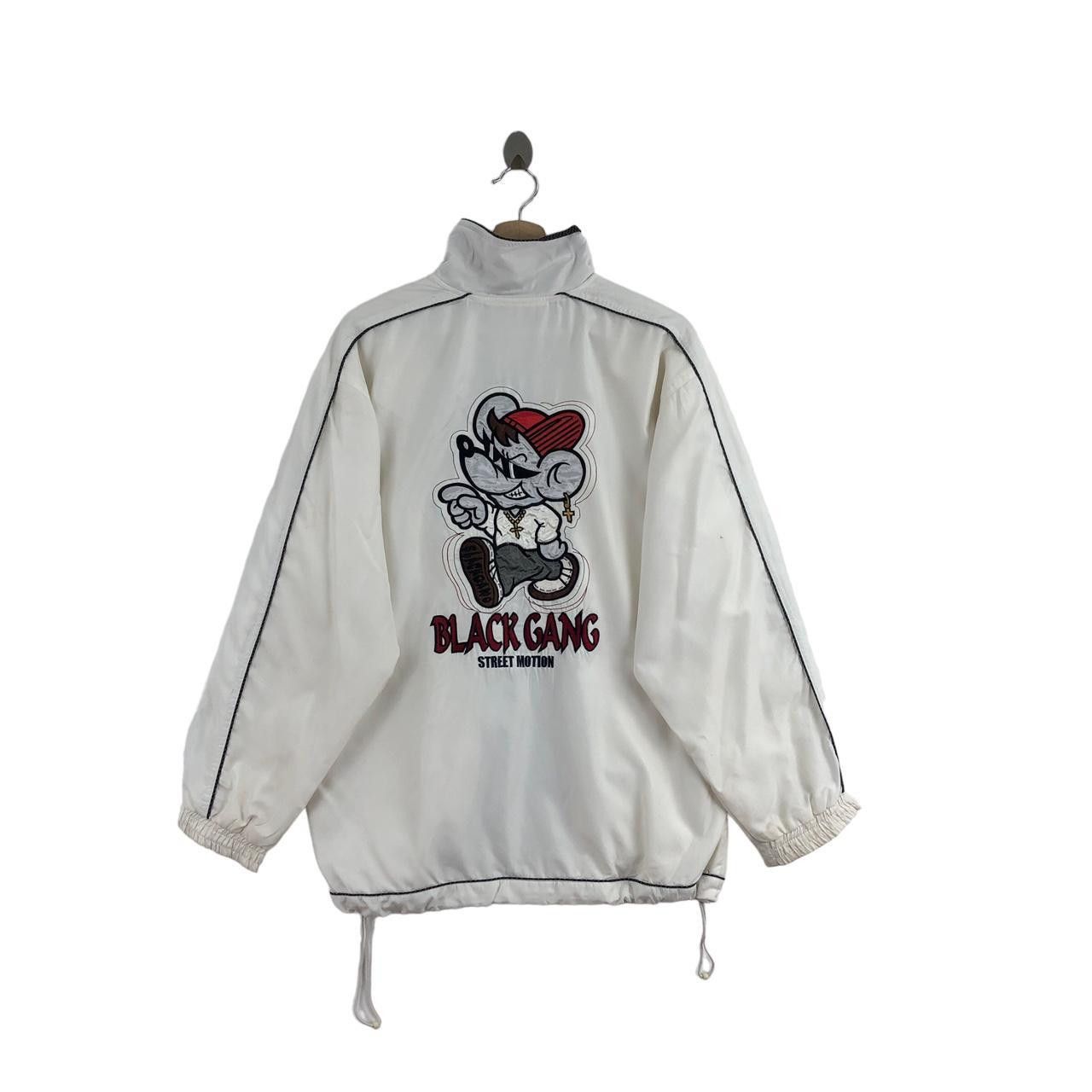Other MAGIXSON BLACK GANG Rat Hip Hop Rap Jacket Windbreaker Size M / US 6-8 / IT 42-44 - 1 Thumbnail