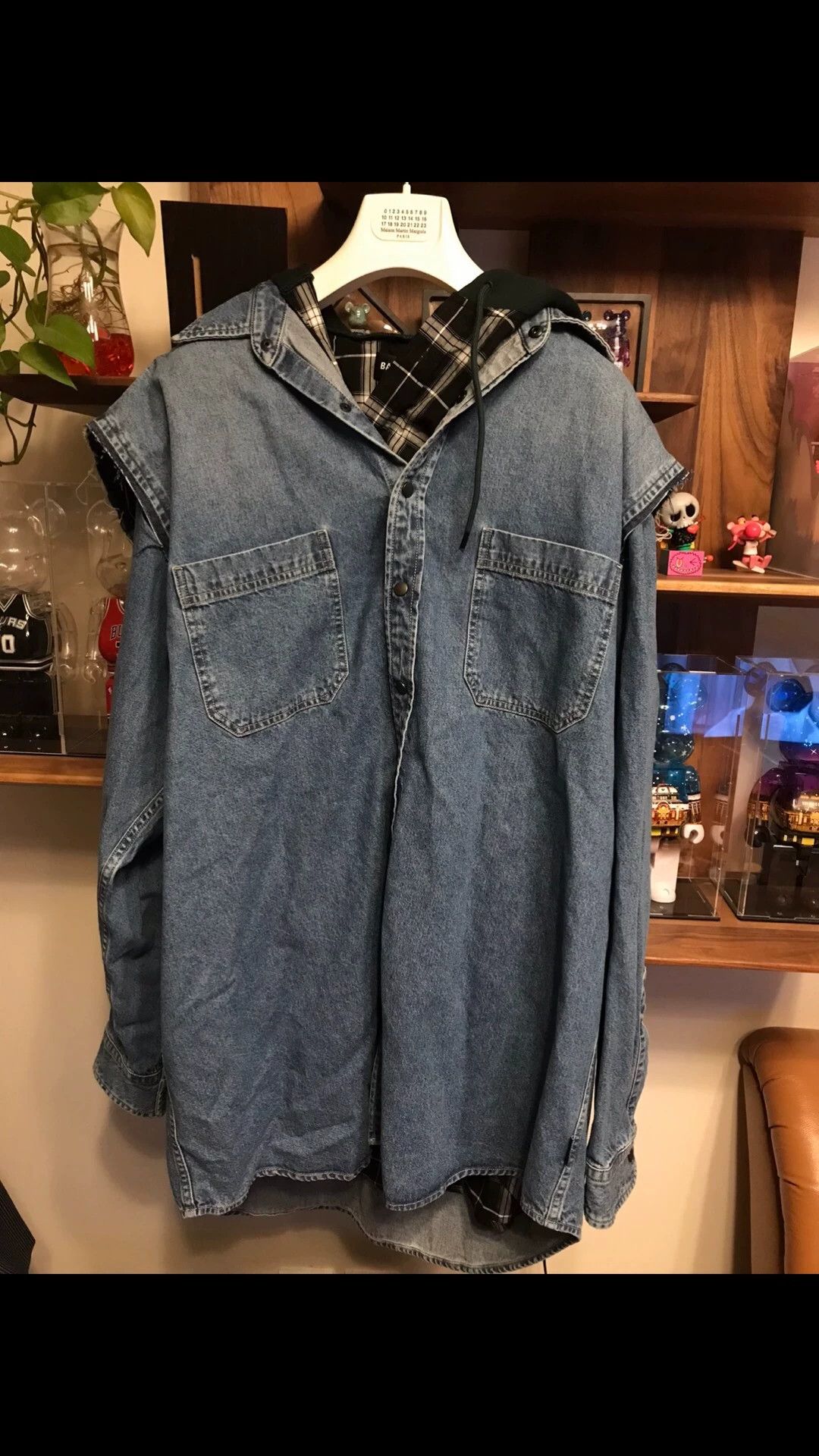 Balenciaga Balenciaga Denim Two-piece Oversized Unisex 41 Size US M / EU 48-50 / 2 - 1 Thumbnail