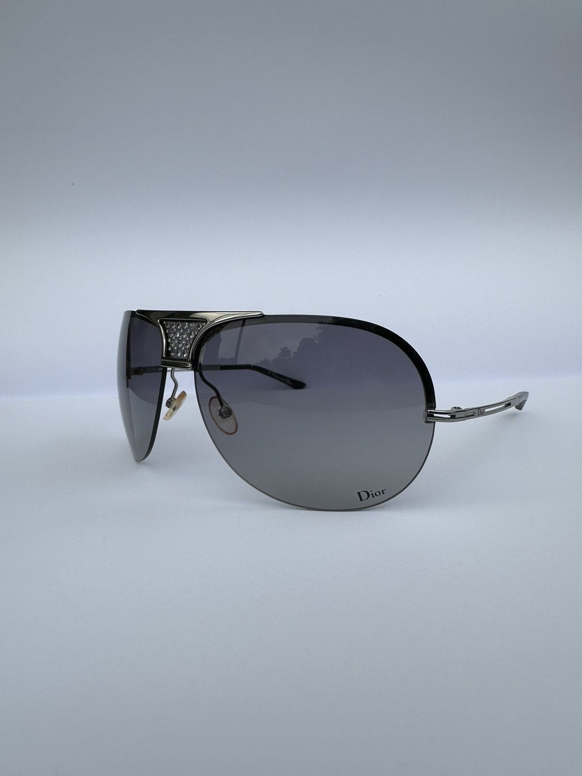 Dior Aviator Shield Sunglasses Vintage Y2k Opium