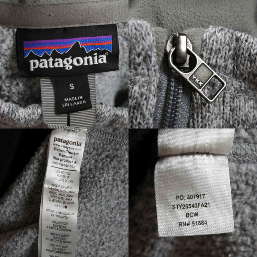 Patagonia Better Sweater Fleece Knit Recycled Jacket Size S / US 4 / IT 40 - 10 Thumbnail