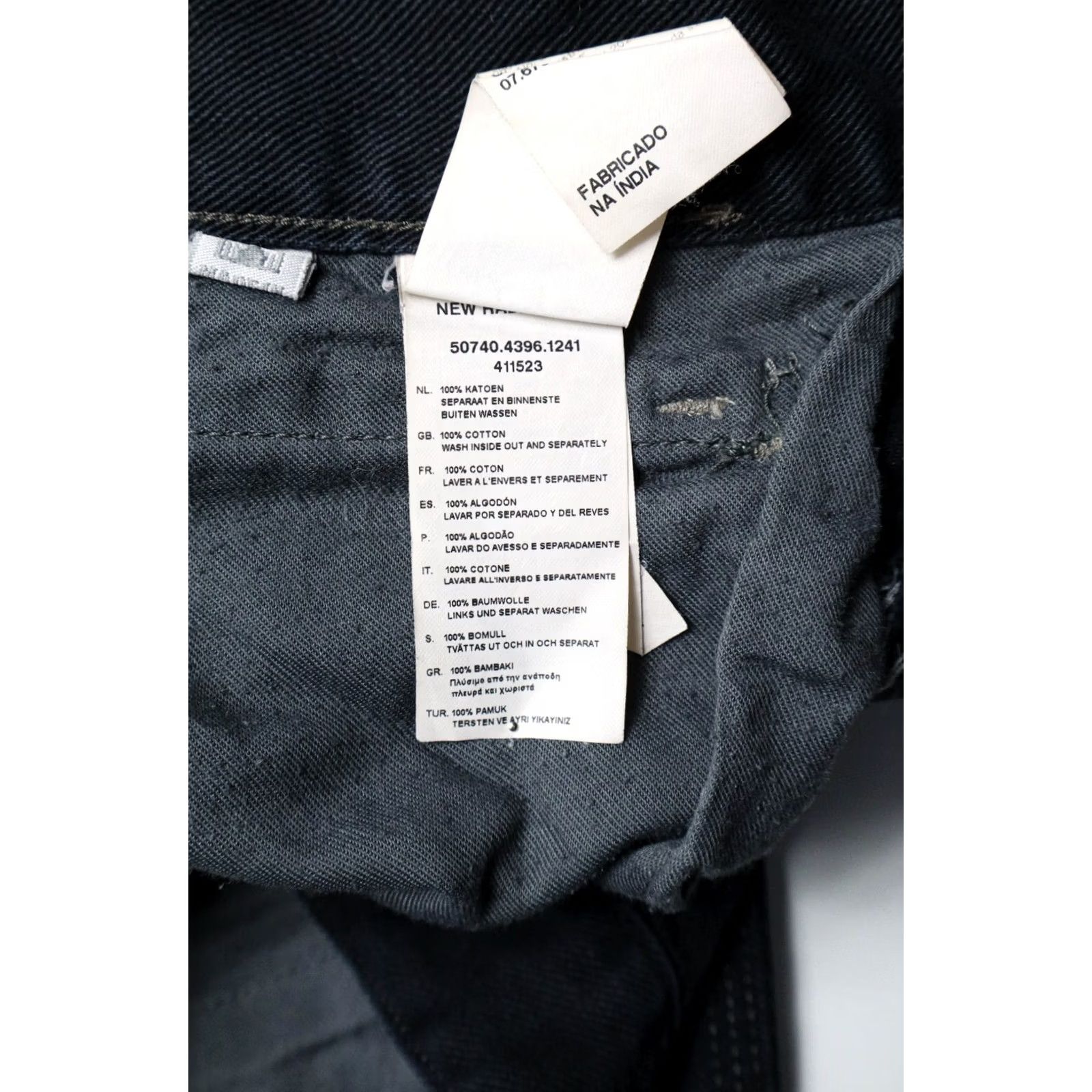 G-Star G-STAR New Radar Slim Jeans Men's W32/L32 Black Denim Button Fly Pocket Jeans Size US 32 / EU 48 - 7 Thumbnail