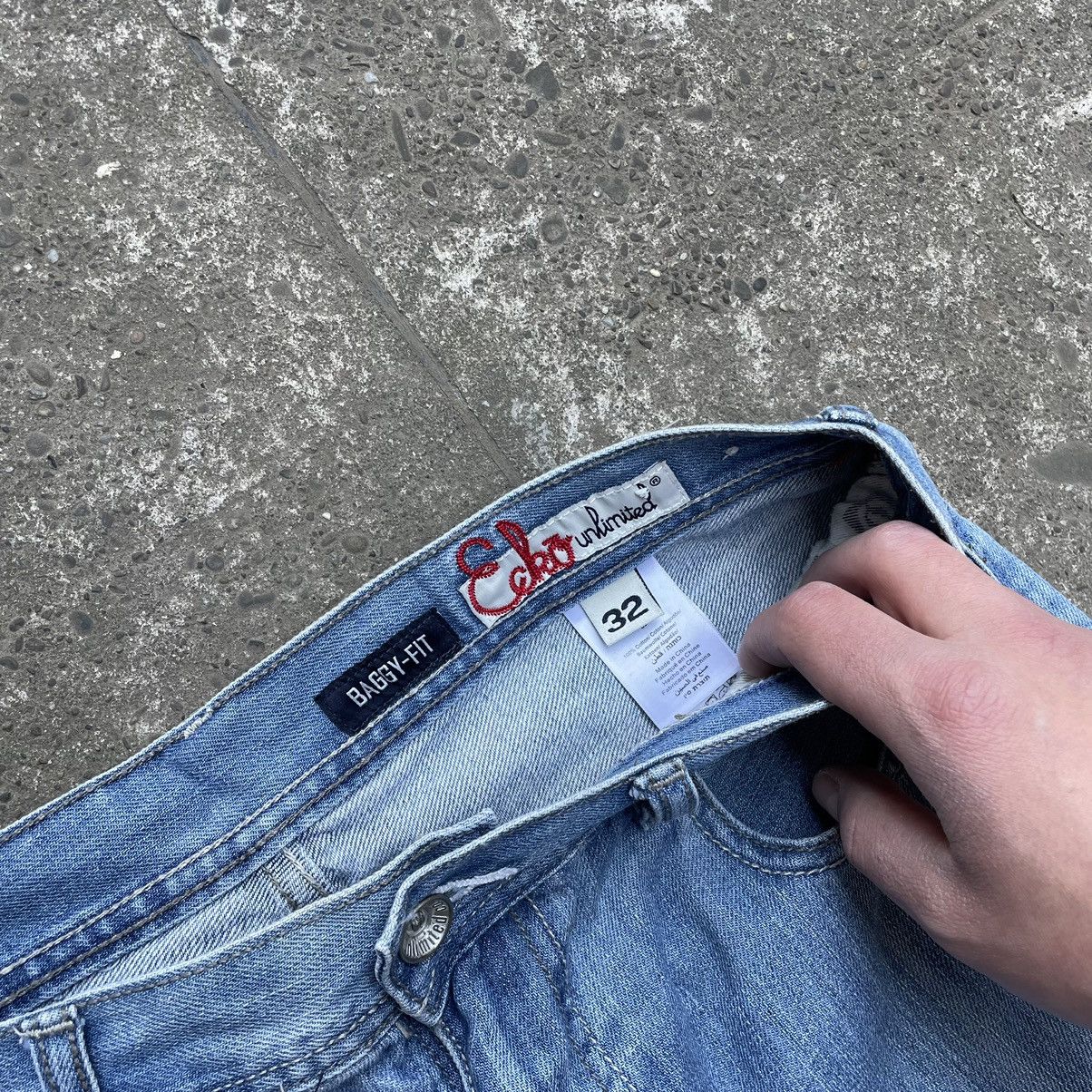 Ecko Unltd. × Vintage Vintage Ecko Unltd Baggy Rap Hip Hop Shorts Jnco Style Size US 32 / EU 48 - 9 Thumbnail