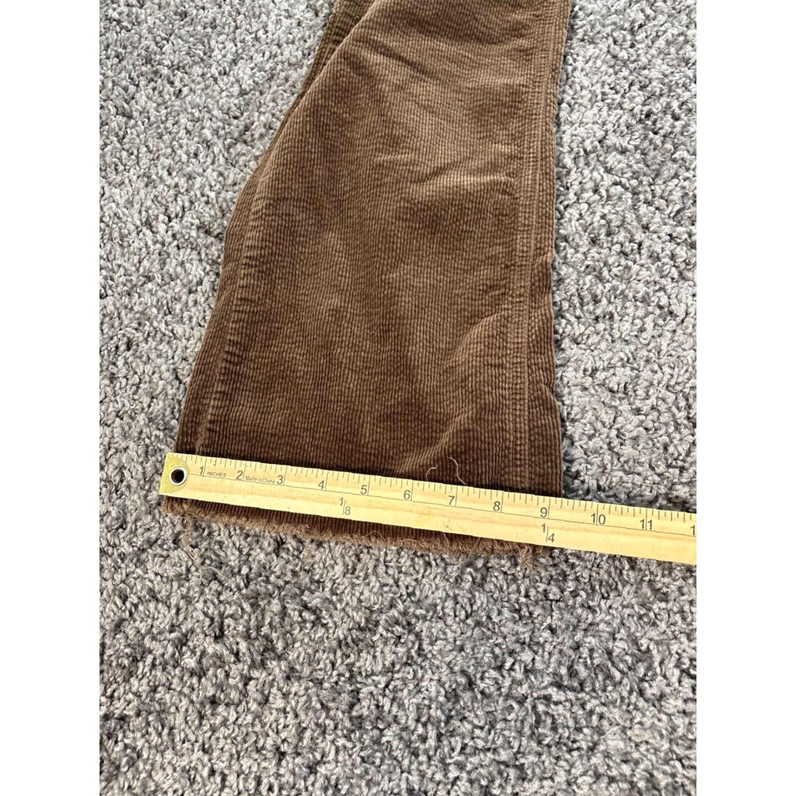 Vintage KUT from the Kloth Corduroy Bootcut Slim Flare Pants Brown 12 Regular Inseam 27 in Clothing Women Size 34" / US 12 / IT 48 - 3 Thumbnail