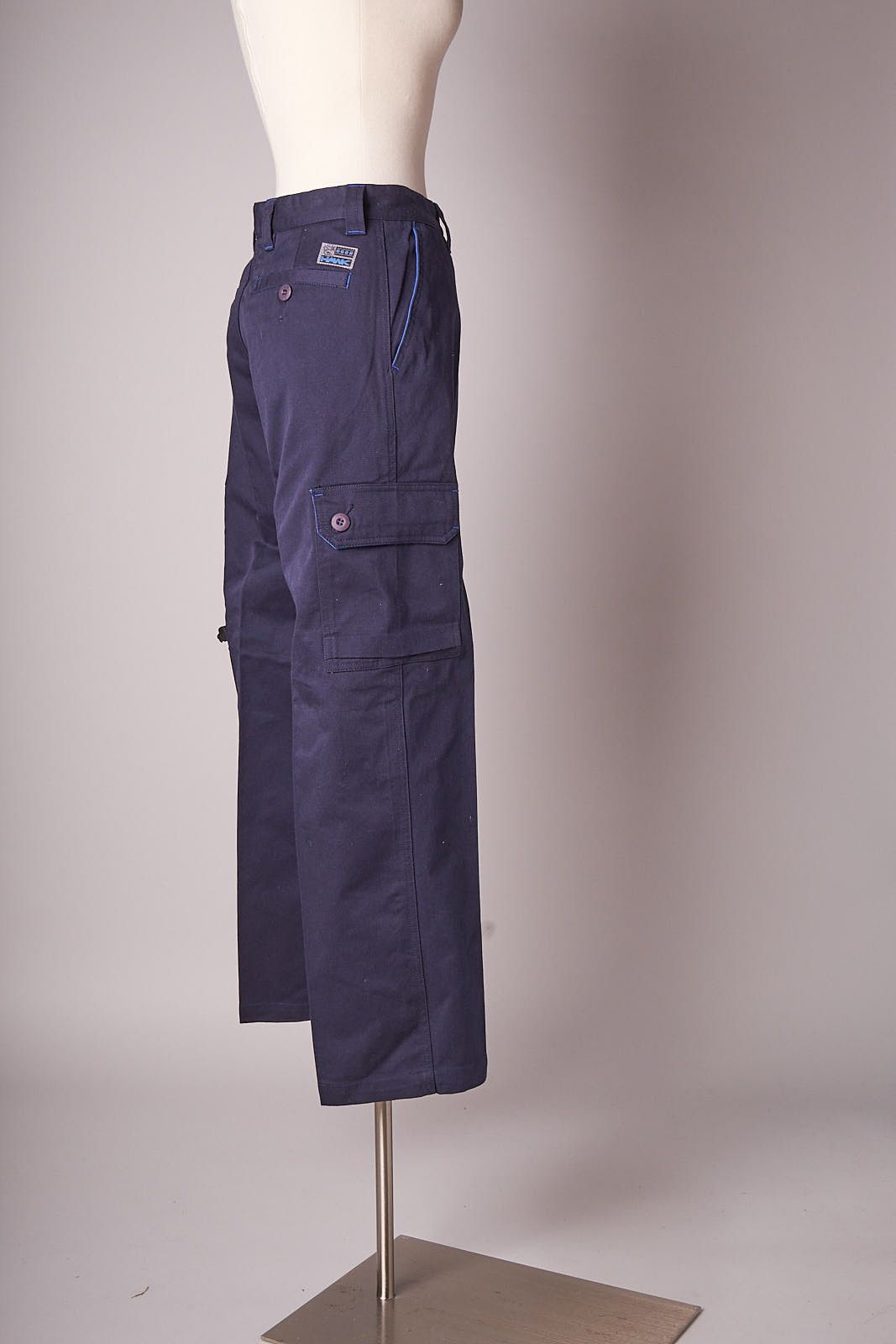 Tony Hawk Y2K Hawk Skateboarding Apparel Deadstock Blue Cargo Pants Size US 26 / EU 42 - 4 Thumbnail