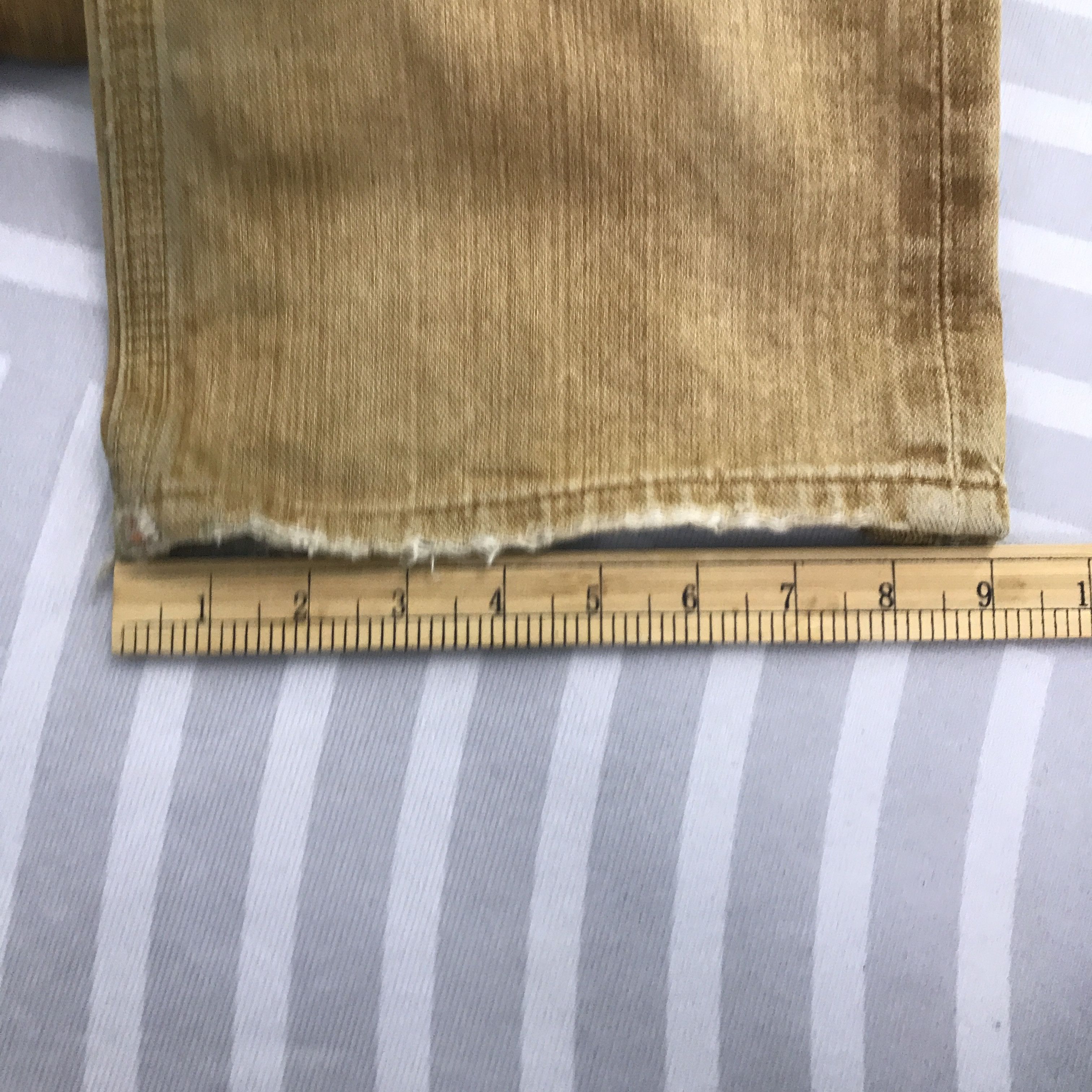 Edwin × Japanese Brand × Vintage Vintage Flare Edwin XV-S Japan Bootcut brown Denim pants Size US 30 / EU 46 - 11 Thumbnail