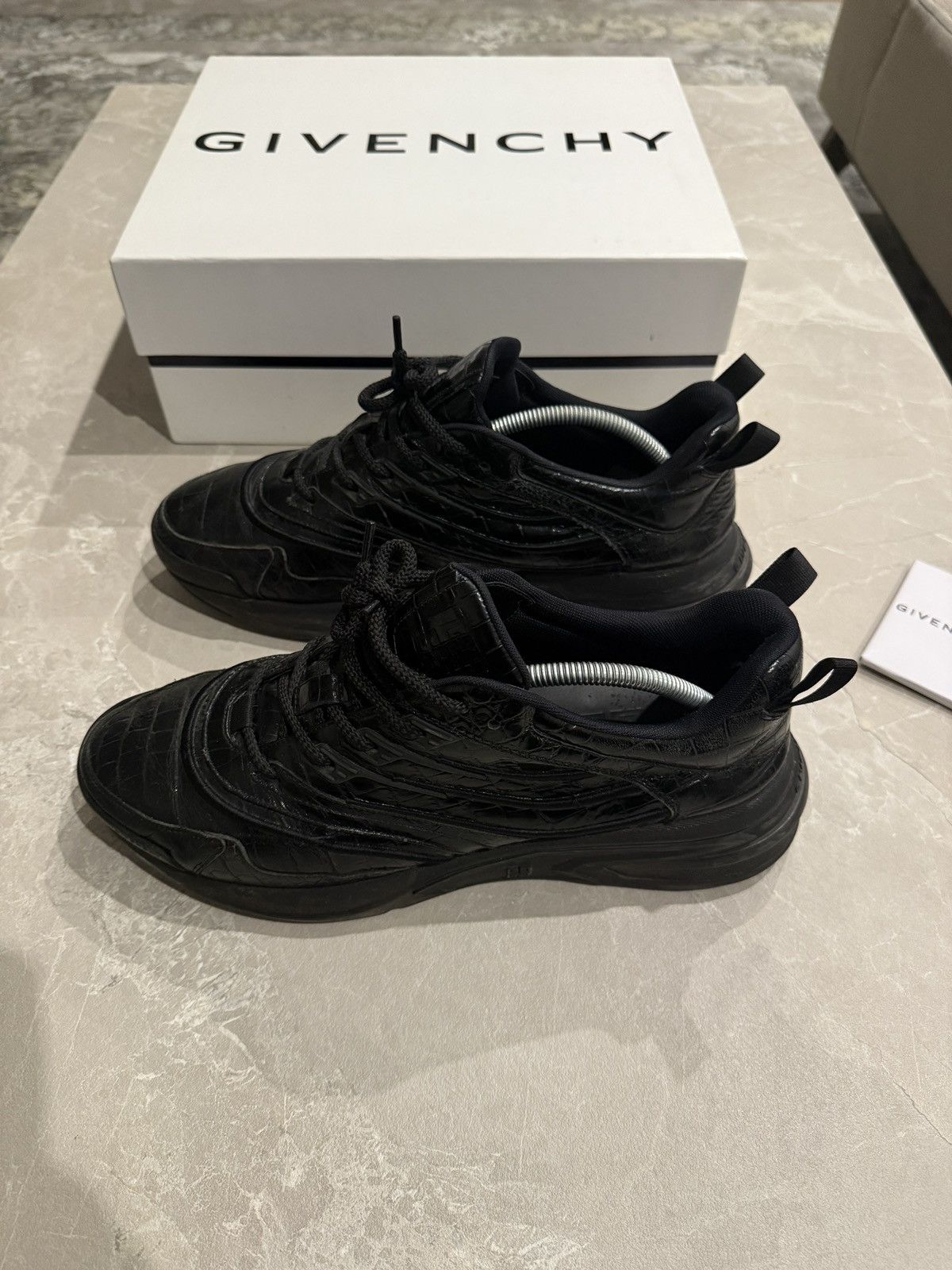 Givenchy Givenchy giv 1 croc effect leather sneaker Size US 11 / EU 44 - 2 Thumbnail