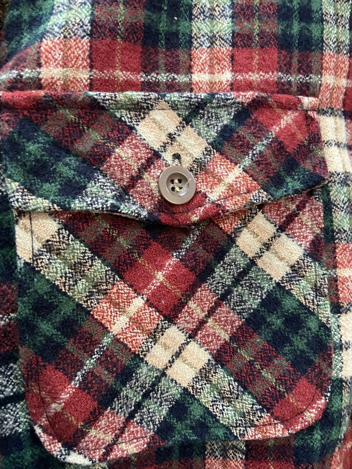 Oshkosh VINTAGE OSHKOSH FLANNEL WOOL JACKET Size US L / EU 52-54 / 3 - 4 Thumbnail