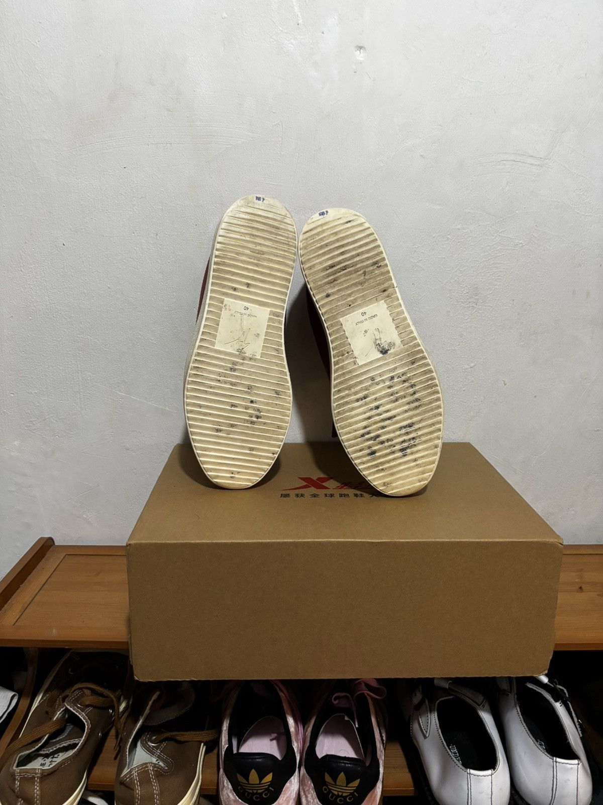 Giuseppe Zanotti Giuseppe Zanotti Red Sneakers Size US 8 / EU 41 - 14 Thumbnail