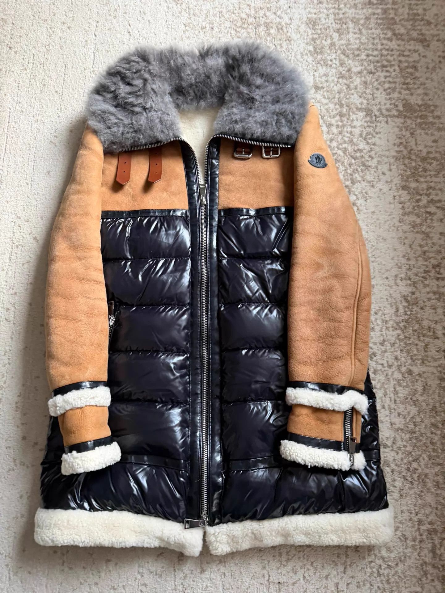 Moncler Moncler Fur-Lined Puffer Jacket Size 1 Size US S / EU 44-46 / 1 - 3 Thumbnail