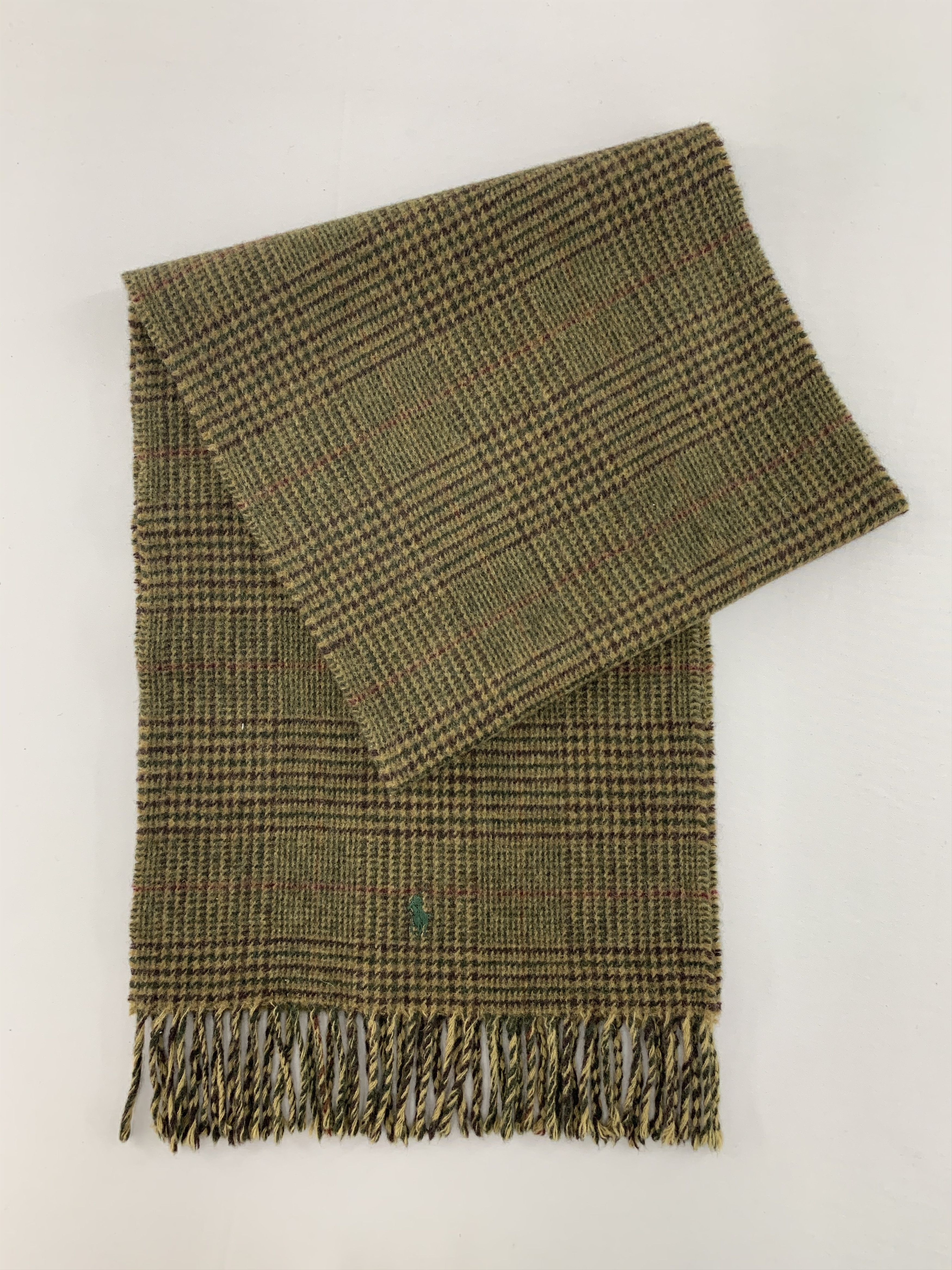 Polo Ralph Lauren Polo Ralph Lauren Scarf Wool Muffler Neck Wrap BL4374 Size ONE SIZE - 2 Thumbnail