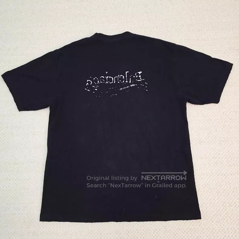 Balenciaga Distressed Washed T-shirt