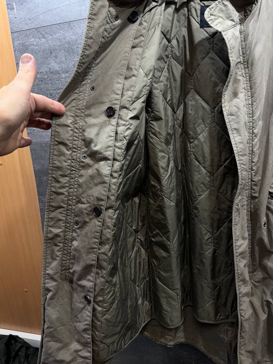 Other Mens ALLSAINTS Quilted Removable Military Jacket Coat Size US M / EU 48-50 / 2 - 19 Thumbnail