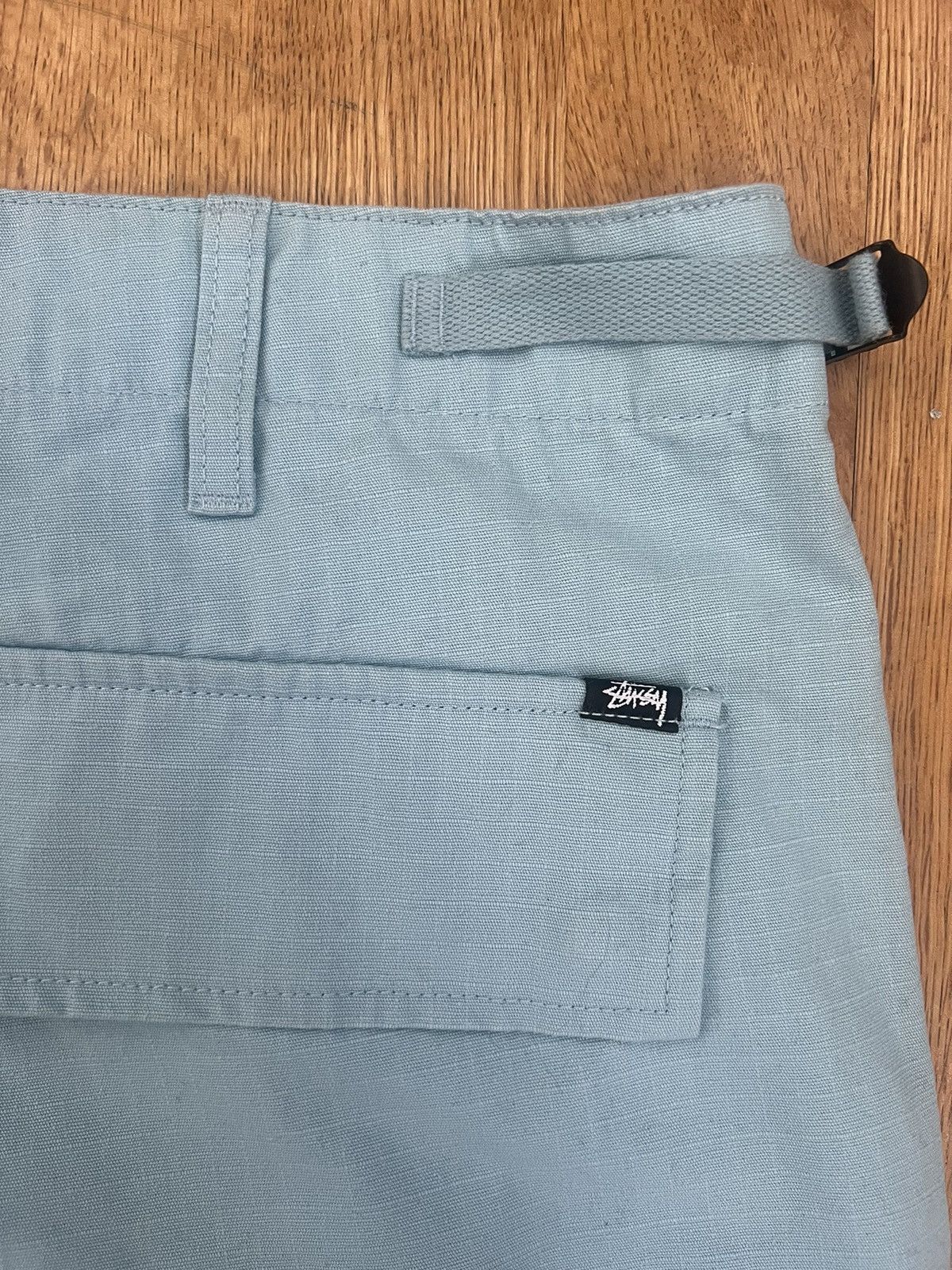Stussy stüssy light blue surplus cargo pants Size US 36 / EU 52 - 4 Thumbnail