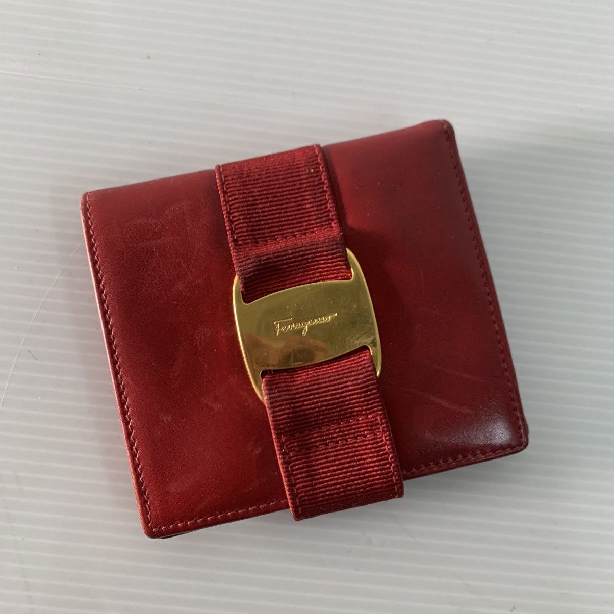 Salvatore Ferragamo Salvatore Ferragamo Leather Wallet Size ONE SIZE - 2 Thumbnail