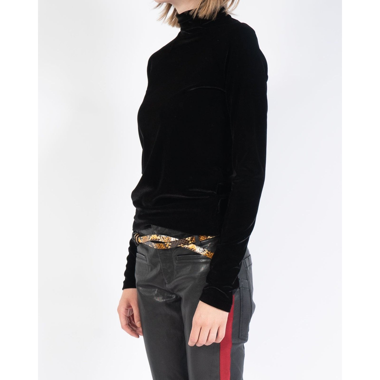 Haider Ackermann FW18 Velvet Turtleneck Size S / US 4 / IT 40 - 3 Thumbnail