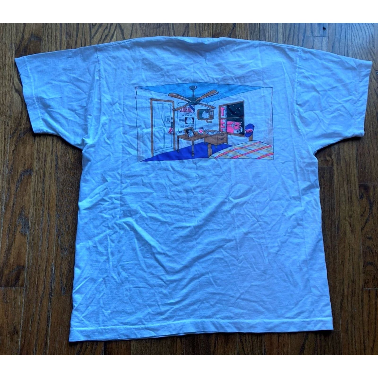 Doublet VINTAGE John Hiatt Shirt Mens Large White 90s Concert Double Sided Goners Tour Size US L / EU 52-54 / 3 - 7 Thumbnail