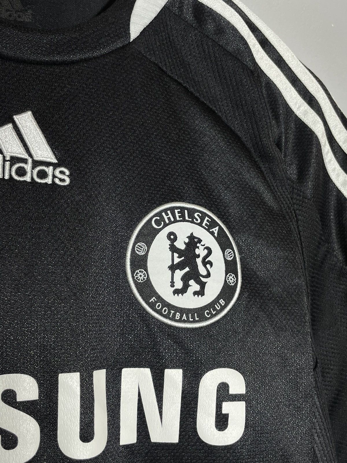 Adidas × Chelsea Soccer Chelsea FC Adidas 2008/09 Away Y2k Football Shirt Size US M / EU 48-50 / 2 - 4 Thumbnail