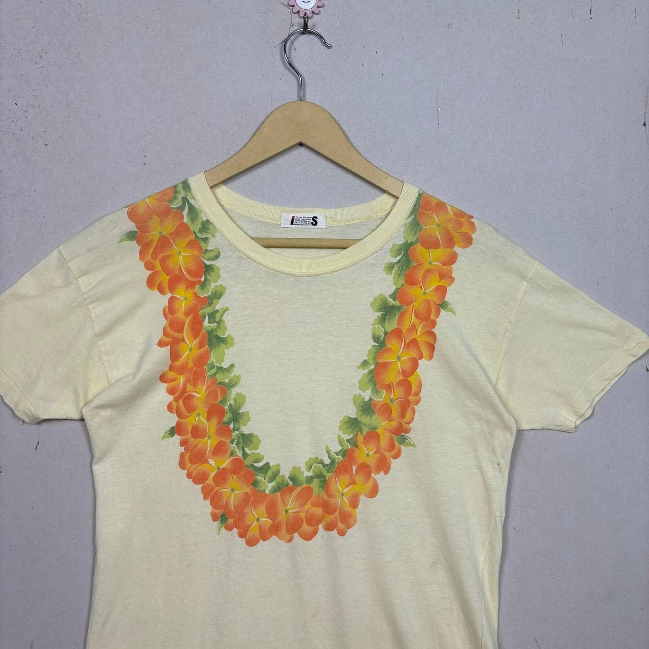 Issey Miyake Vintage I.S. Issey Miyake Lei Flower Tee Size US M / EU 48-50 / 2 - 3 Thumbnail