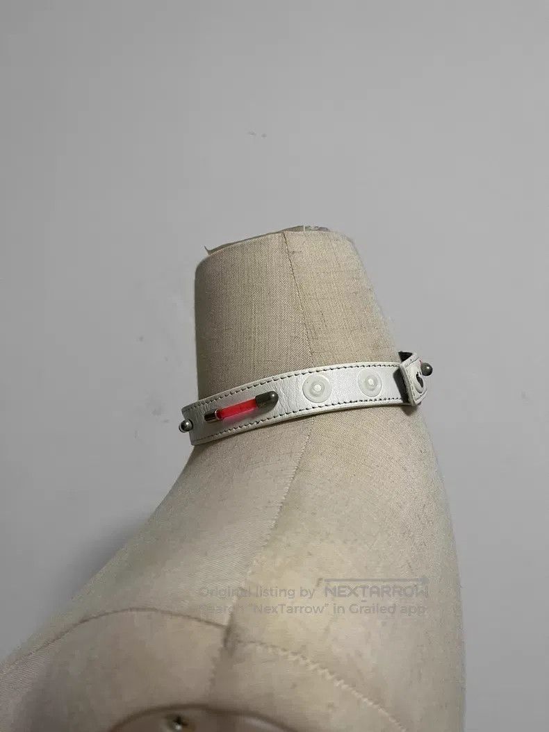 Fotus fotus embryo choker necklace with red and black accent det Size ONE SIZE - 4 Thumbnail