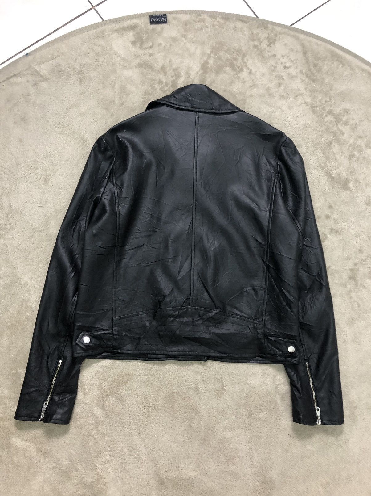 Japanese Brand × Seditionaries Vintage Pvc Leather Crop Jacket Seditionaries Punk Style Size M / US 6-8 / IT 42-44 - 12 Thumbnail