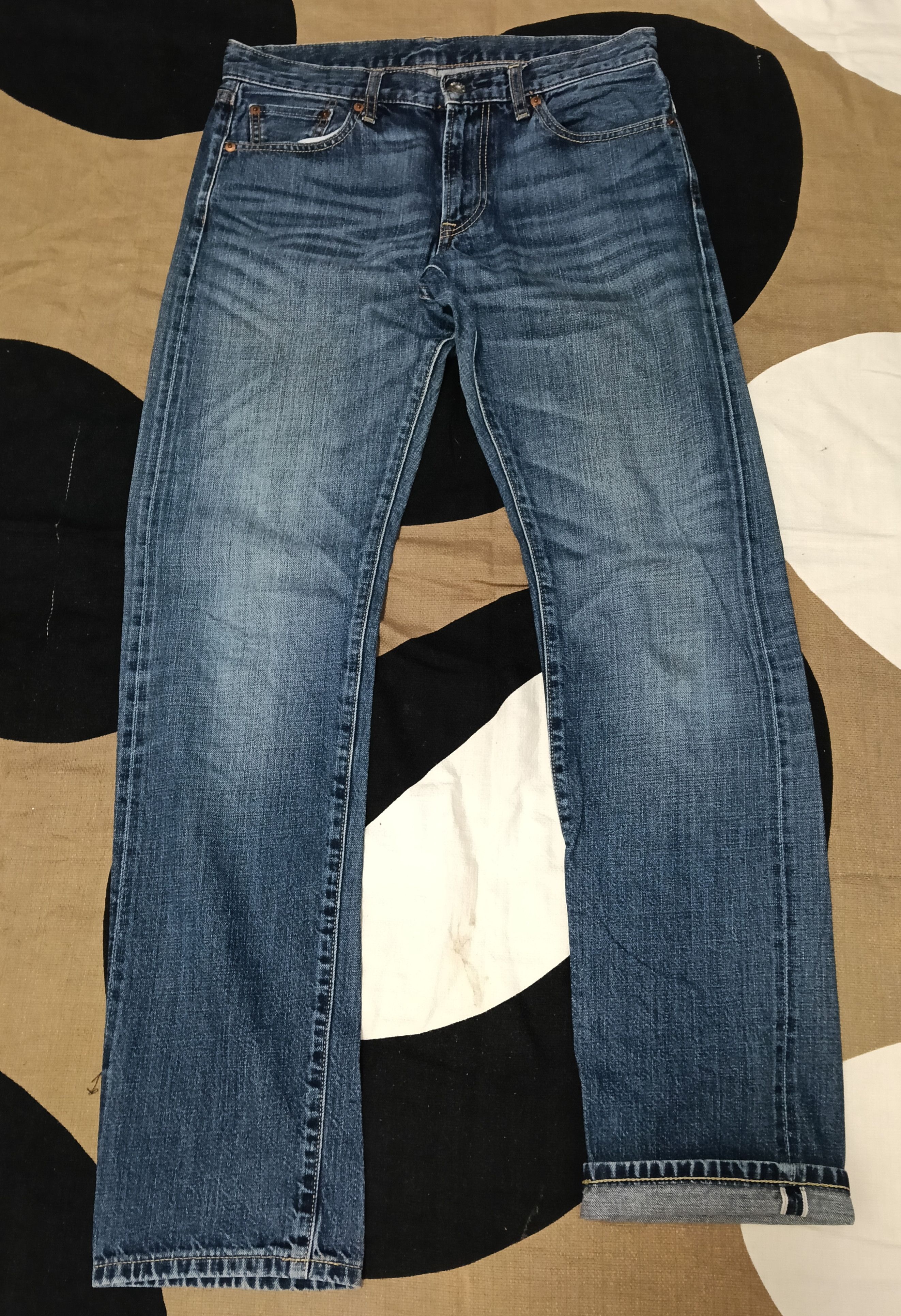 Japanese Brand 💥(32) Flared Uniqlo Jeans Selvedge💥 Size US 32 / EU 48 - 2 Thumbnail