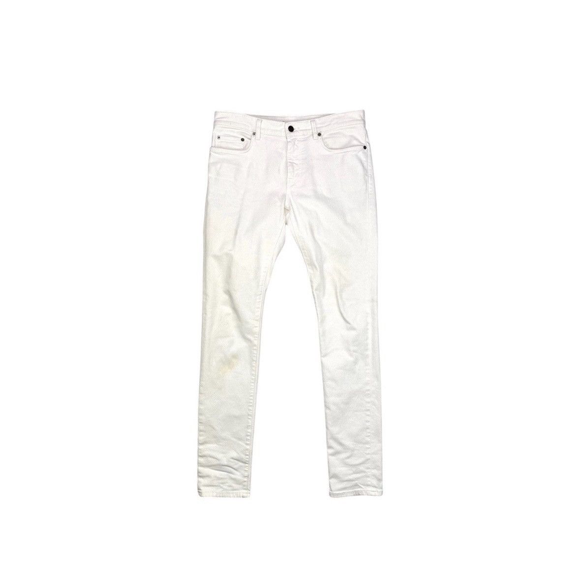 Saint Laurent Paris SAINT LAURENT PARIS SS17 WHITE D02 DENIM Size US 31 - 1 Thumbnail