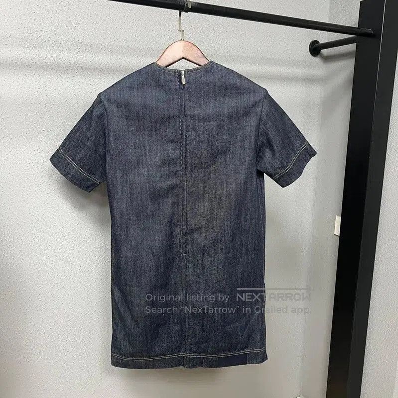 Dior Dior Short Sleeve Denim Dress for Women . Size S / US 4 / IT 40 - 2 Thumbnail