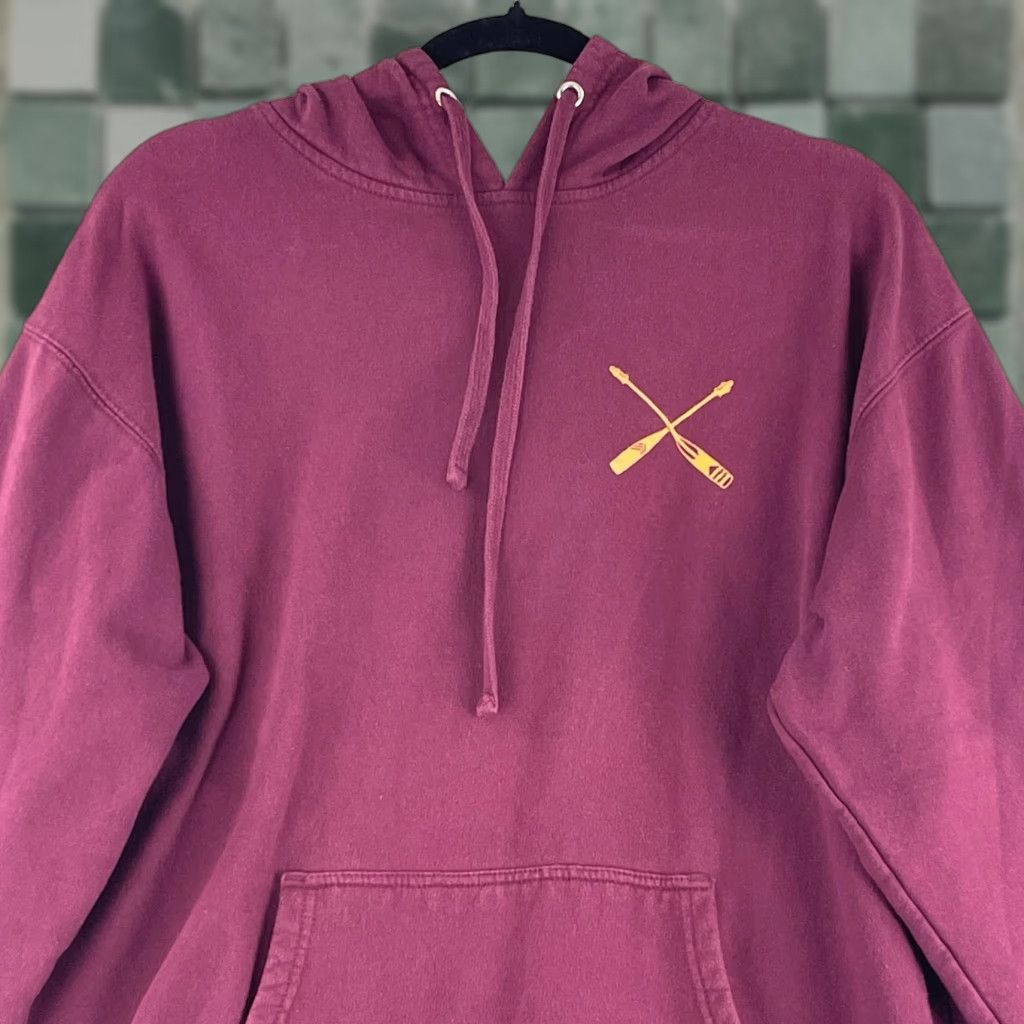 Pendleton Pendleton Mens Sweater Pullover Hoodie Long Sleeve Cross Paddle Maroon Red Knit Crew Neck Casual Size L Size US L / EU 52-54 / 3 - 1 Thumbnail