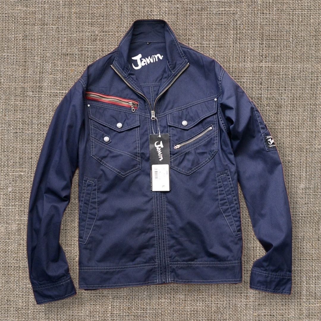 Japanese Brand × Vintage Japanese Brand Navy Blue Light Jaket Size US L / EU 52-54 / 3 - 2 Thumbnail