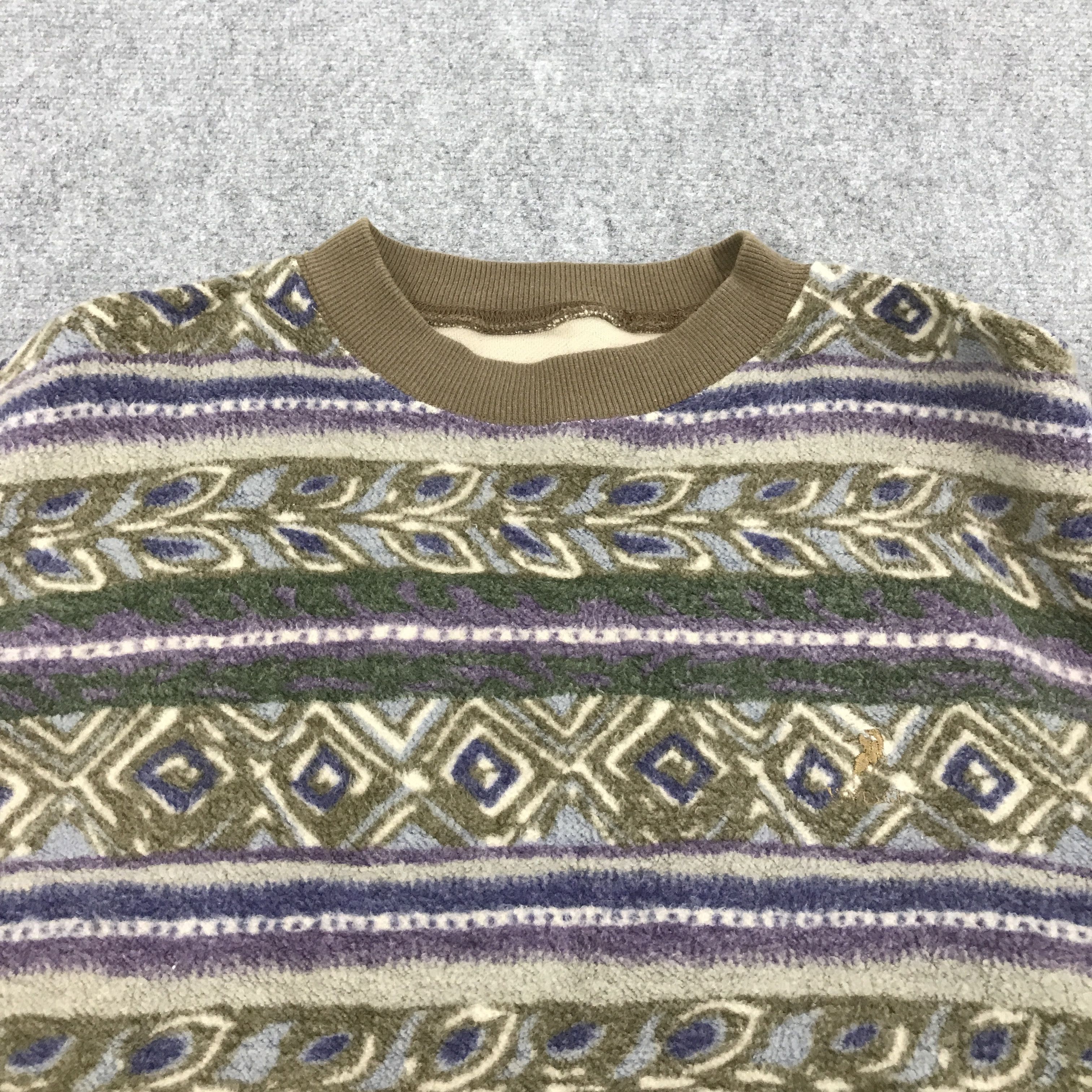 Japanese Brand × Vintage Navajo polo country vintage sweatshirt Size US M / EU 48-50 / 2 - 3 Thumbnail