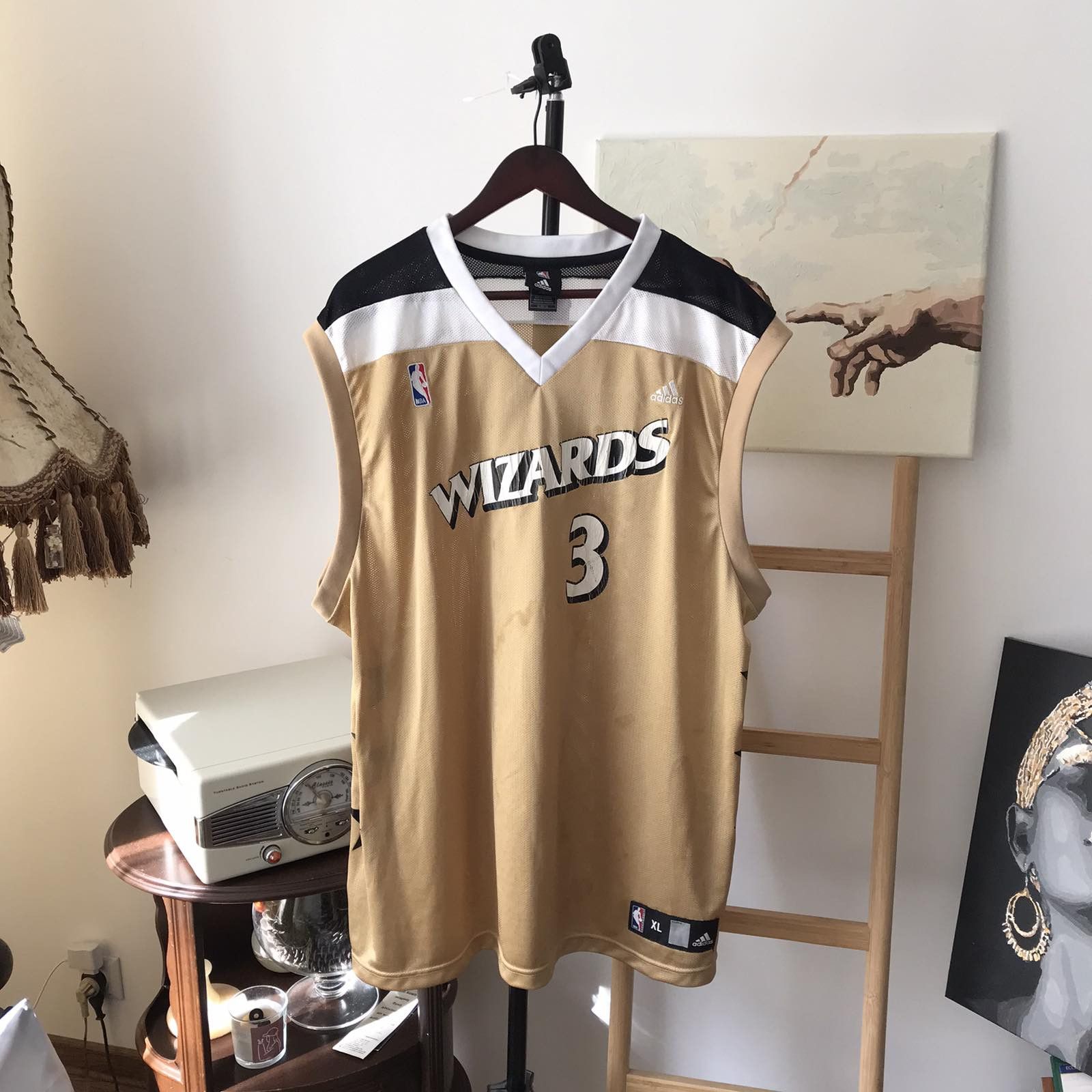 Adidas Vintage Adidas NBA Washington Wizards Caron Butler Jersey Size US XL / EU 56 / 4 - 1 Thumbnail